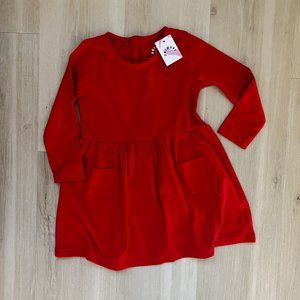 *new* Primary band red dress size 2T